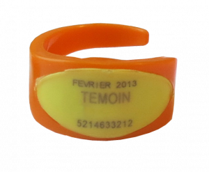 Control dosimeter for ring dosimeter