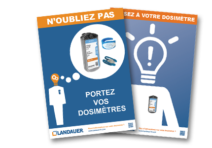 PCR poster utilisez vos dosimètres