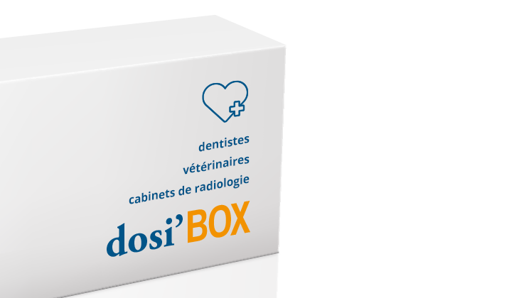 dosiBOX dosimètre vétérinaire dentiste radiologue
