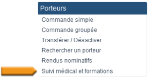Suivi médical et formations radioprotection en e-learning