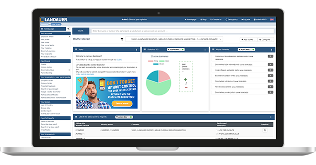 homepage dosimetry webservice