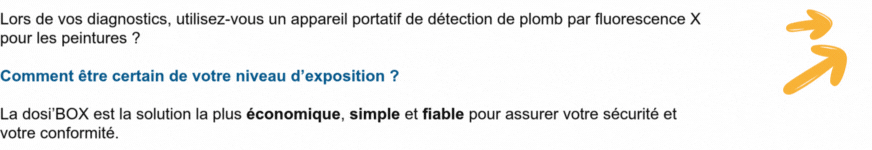 Diagnostiqueurs immo - suivi dosimétrique